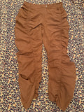 Shein Curve Brown Rouge Leg Pants XL
