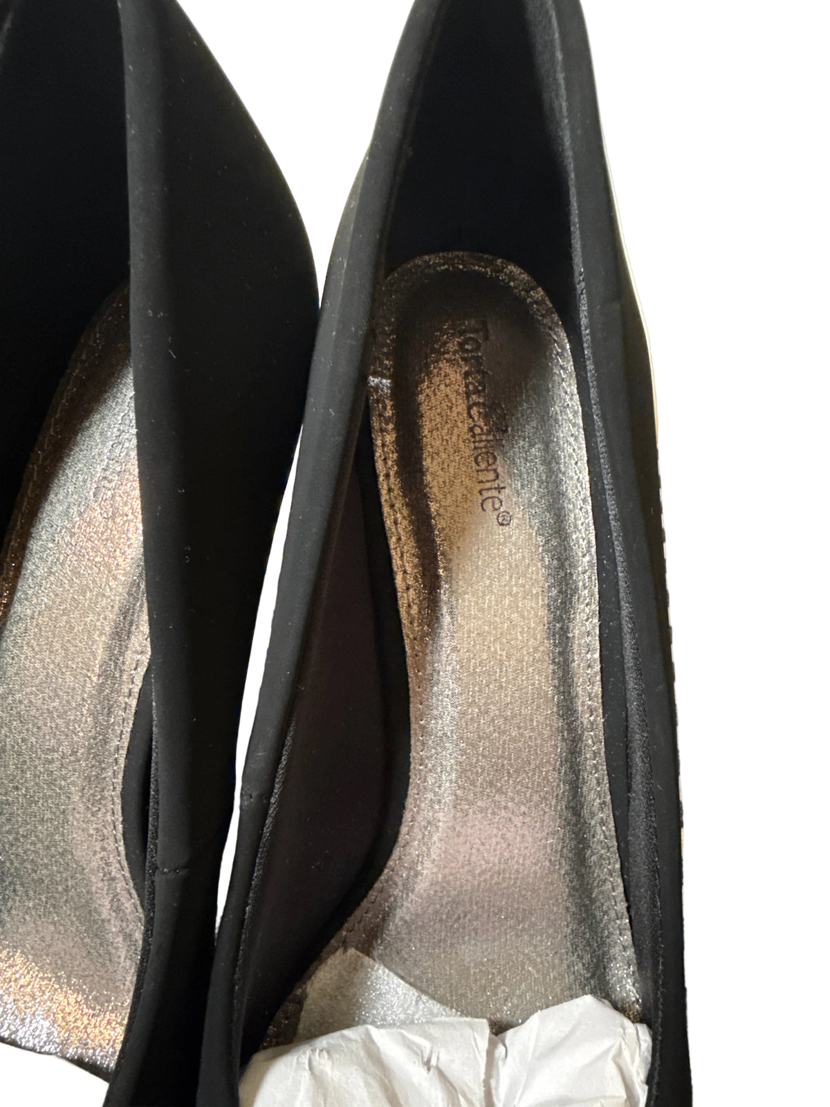 Torta Caliente Black Stiletto Heels 10W
