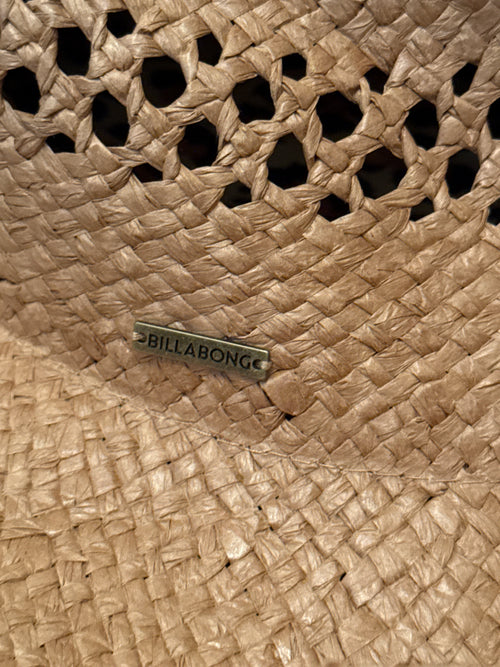 Billabong Tan Paper Cowgirl Hat OS