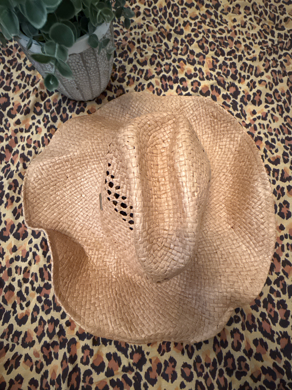Billabong Tan Paper Cowgirl Hat OS
